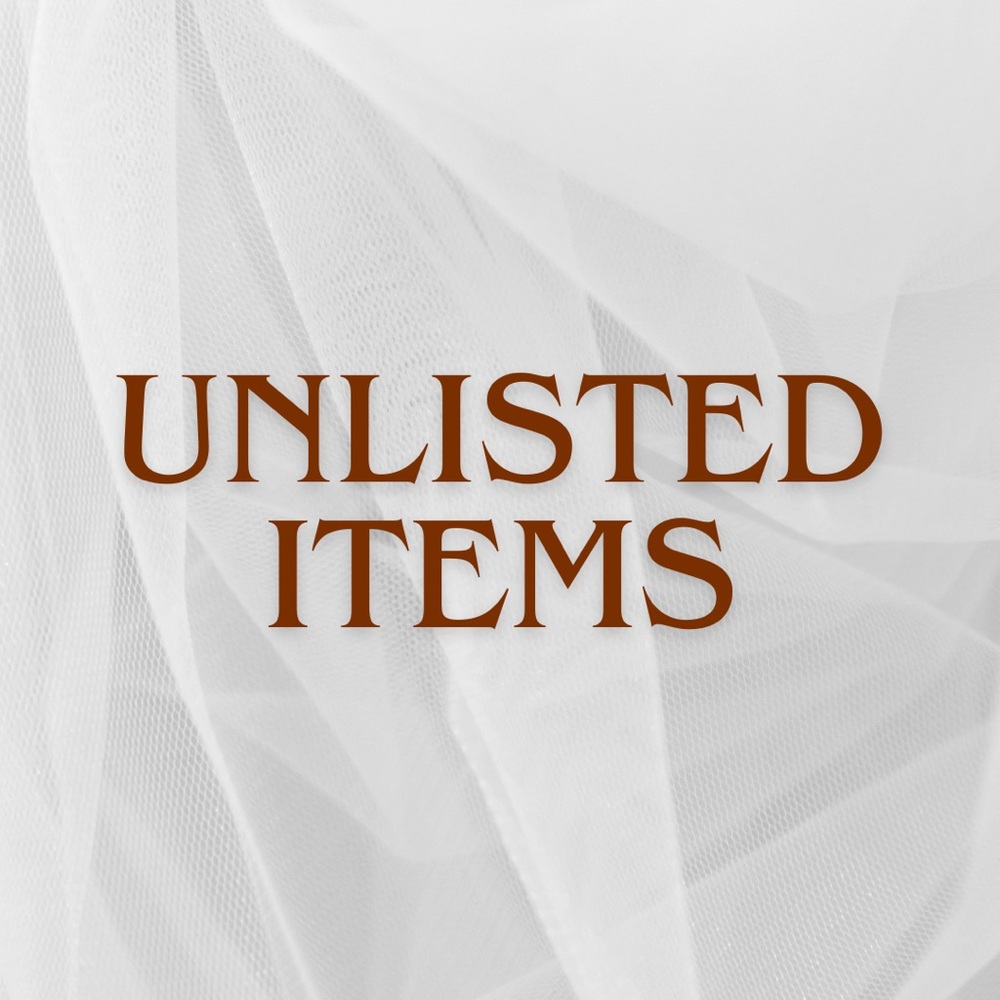 UNLISTED ITEMS (LIVE SHOWS)